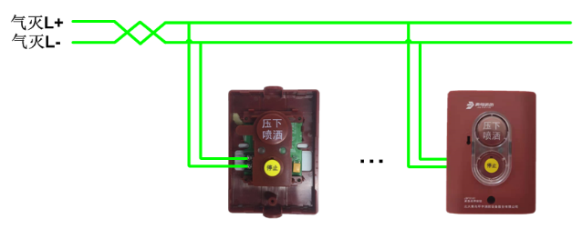 JBF5181緊急啟停按鈕接線圖